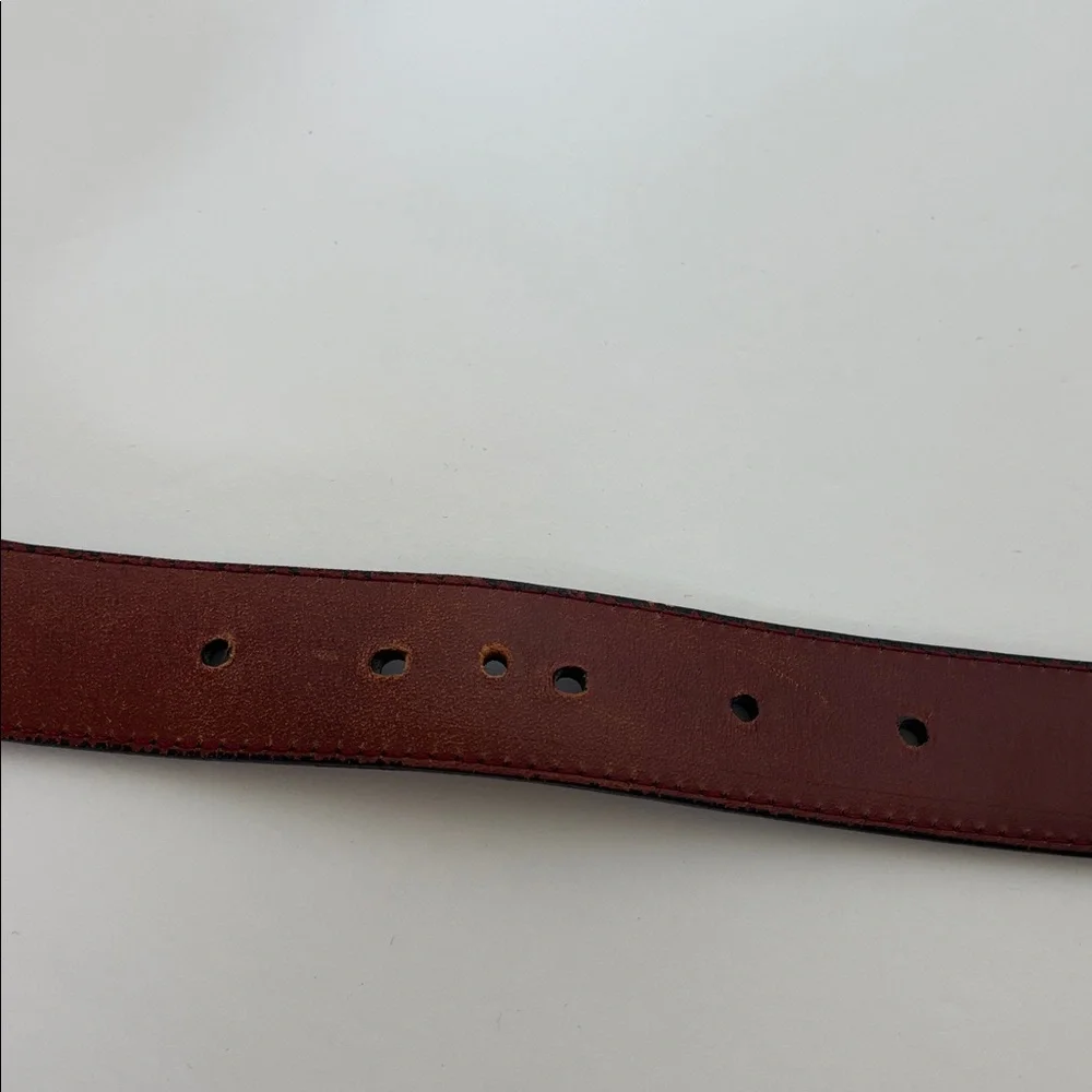 W. Kleinberg Genuine Alligator USA Neiman Marcus Adjustable‎ Belt Black Mens 42